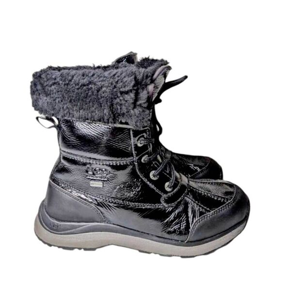 UGG Adirondack III Patent Boot Size 10 - Picture 2 of 10